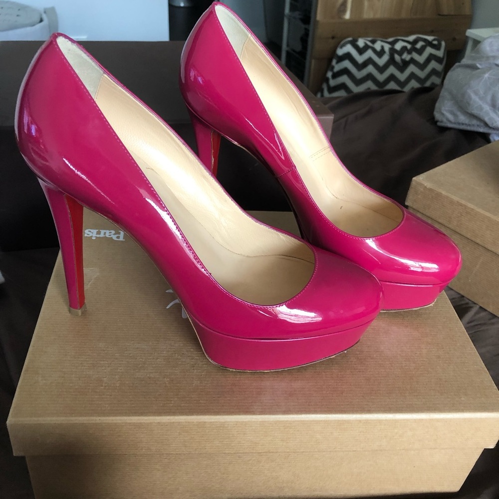 Pink Christian Louboutin Heels